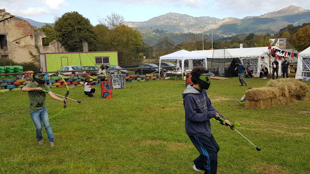 Paintball, Splatmaster y Archery Attack - ideas de turismo activo en Asturias